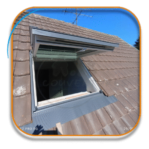 Nouveau velux ouvert