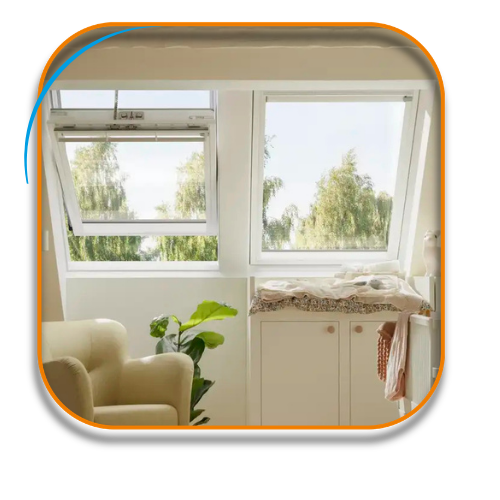 deux fenêtres de toit côte à côte