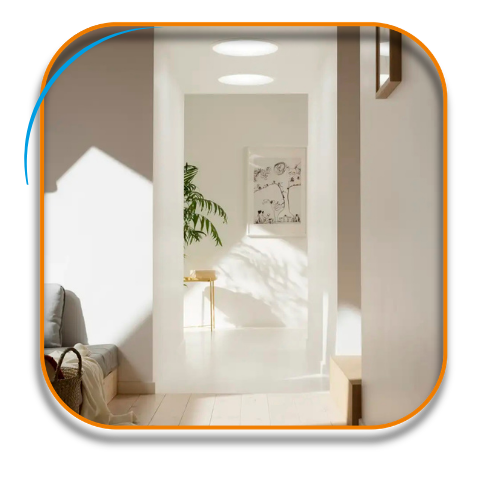 Couloir éclairée à la Lumière naturelle