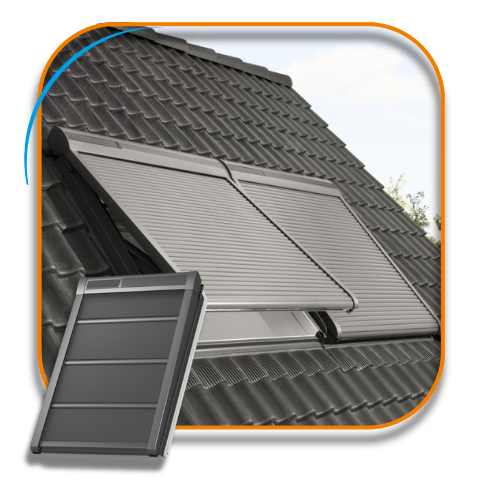 double volets de fenêtre de toit à Mulhouse Crédit photo © VELUX